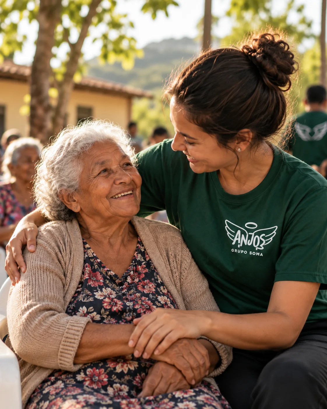 Imagem institucional do Anjos Grupo Soma: Projeto para terceira idade