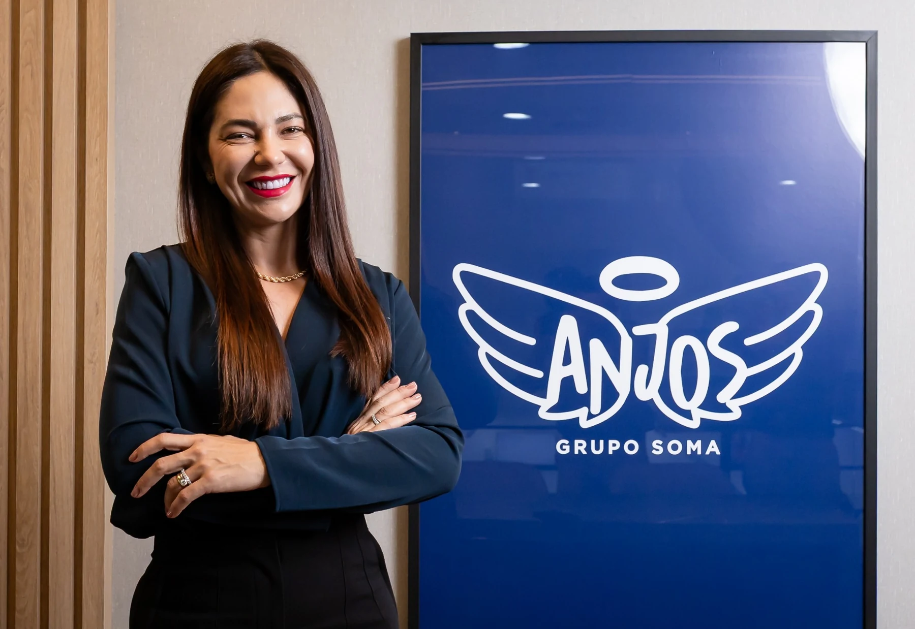 Ludmilla Guimarães, founder and president of Associação Anjos Grupo Soma